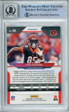 2020 Panini Prizm Red-White-Blue #308 Tee Higgins Cincinnati Bengals BAS Auto 10