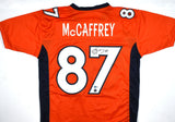 Ed McCaffrey Autographed Orange Pro Style Jersey - Beckett W Hologram *Black