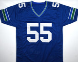 Brian Bosworth Autographed Blue Pro Style Jersey- Beckett W Hologram *Black