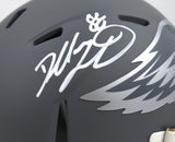 Dallas Goedert Autographed Philadelphia Eagles Slate Speed Mini Helmet- Fanatics