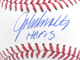 John Smoltz Autographed Rawlings OML Baseball With HOF- Beckett W Hologram *Blue