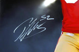 Patrick Willis Signed 49ers 16x20 Flexing Photo- Beckett W Hologram *White