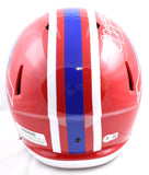 Jim Kelly Autographed Buffalo Bills F/S 87-01 Speed Helmet-Beckett W Hologram