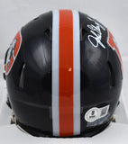 John Elway Signed Denver Broncos Color Rush Speed Mini Helmet- Beckett W Holo