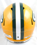 Josh Jacobs Autographed Green Bay Packers F/S Speed Helmet #8- Beckett W Holo