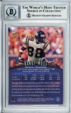 1998 Topps Finest #135 Randy Moss RC Minnesota Vikings BAS Autograph 10