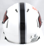 Ollie Gordon II Signed Oklahoma State White Speed Mini Helmet-Beckett W Hologram