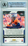 2020 Panini Prizm Light Blue #111 Courtland Sutton Broncos BAS Autograph 10