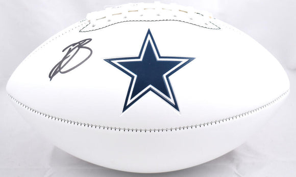 DaRon Bland Autographed Dallas Cowboys Logo Football-Beckett W Hologram *Black