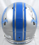 David Montgomery Autographed Detroit Lions F/S Speed Helmet-Beckett W Hologram