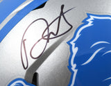 David Montgomery Autographed Detroit Lions F/S Speed Helmet-Beckett W Hologram