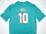 Tyreek Hill Autographed Miami Dolphins Nike Teal Game Jersey-Beckett W Hologram