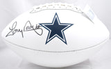 Tony Dorsett Autographed Dallas Cowboys Logo Football- Beckett W Hologram *Black