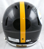 Joe Greene Autographed Steelers F/S Speed Helmet w/HOF-Beckett W Hologram *White