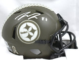 Pat Freiermuth Signed Steelers STS Speed Mini Helmet-Beckett W Holo