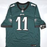 A.J. Brown Autographed Eagles Midnight Green Nike Game Jersey - Beckett W Holo