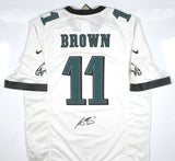 A.J. Brown Signed Philadelphia Eagles White Nike Game Jersey - Beckett W Holo