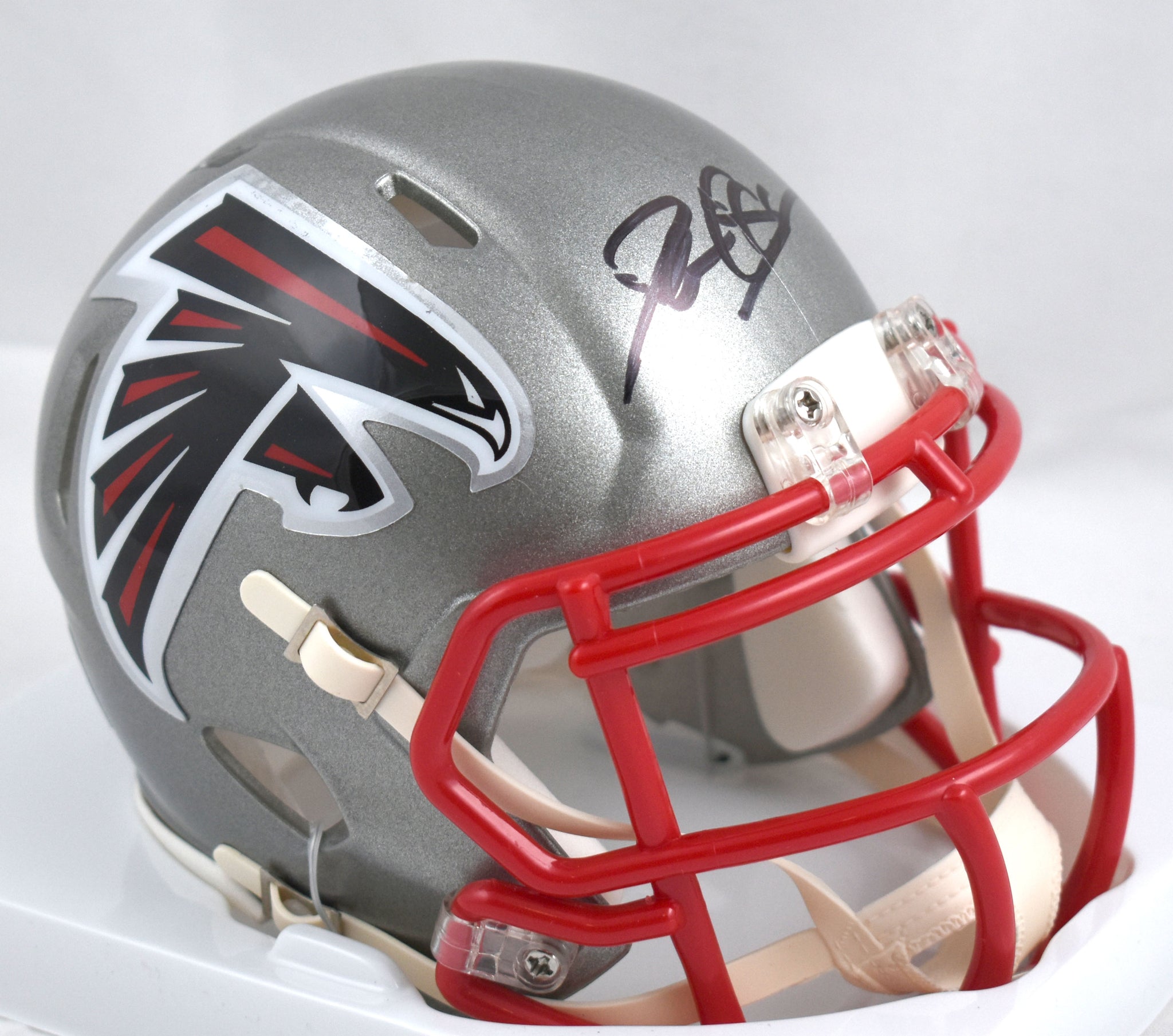 Deion Sanders Autographed Atlanta Falcons Flash Speed Mini Helmet-Beck – The Jersey Source