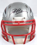 Deion Sanders Autographed Atlanta Falcons Flash Speed Mini Helmet-Beckett W Holo