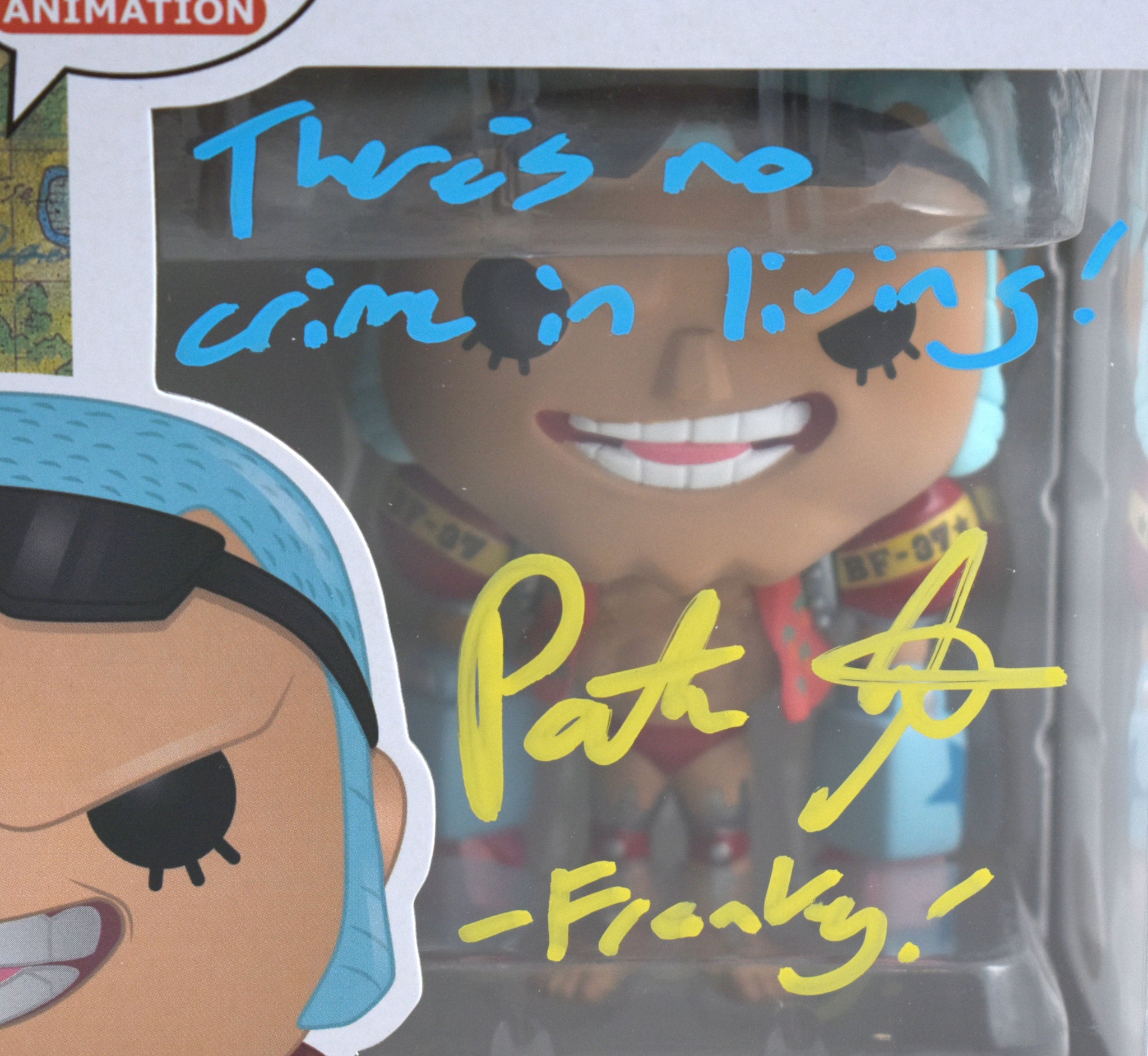 Orders Funko Pop! One Piece Franky Signed