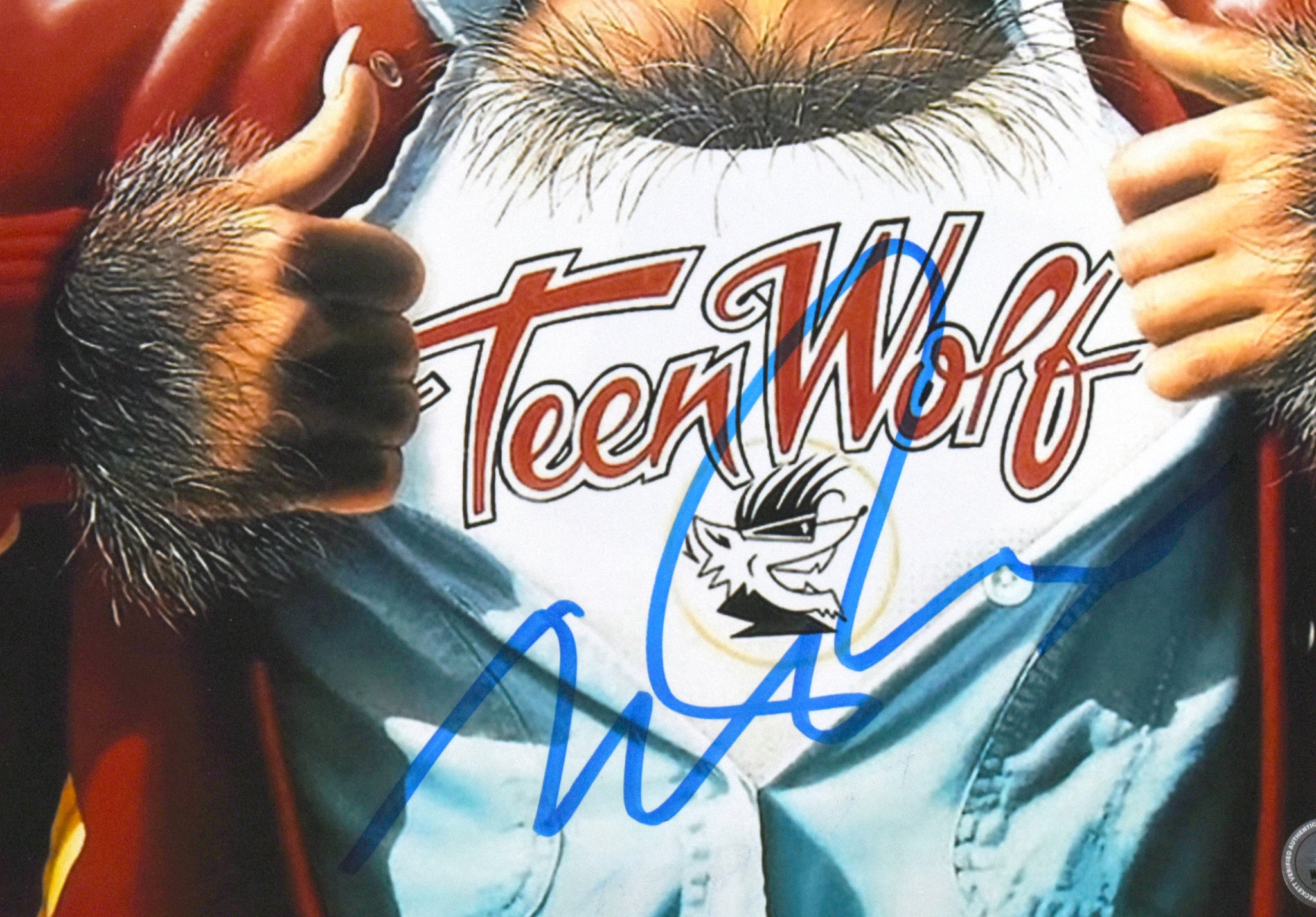 Michael J. Fox Autographed 11x14 Teen Wolf Photo - Beckett W