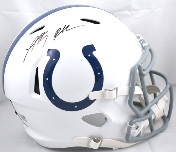 Anthony Richardson Autographed Indianapolis Colts F/S Speed Helmet - Fanatics