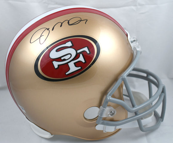 Joe Montana Autographed San Francisco 49ers F/S VSR4 Helmet - Fanatics *Black