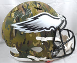 Jason Kelce Autographed Philadelphia Eagles F/S Camo Speed Authentic Helmet- PSA