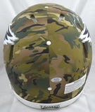 Jason Kelce Autographed Philadelphia Eagles F/S Camo Speed Authentic Helmet- PSA