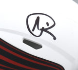 Andre Rison Autographed Atlanta Falcons Lunar Speed Mini Helmet - Beckett W Holo