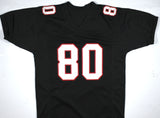 Andre Rison Autographed Black Pro Style Jersey - Beckett W Hologram *Black