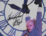 Christopher Lloyd Autographed 11x14 Dr. Emmett Brown Photo - JSA W *Black