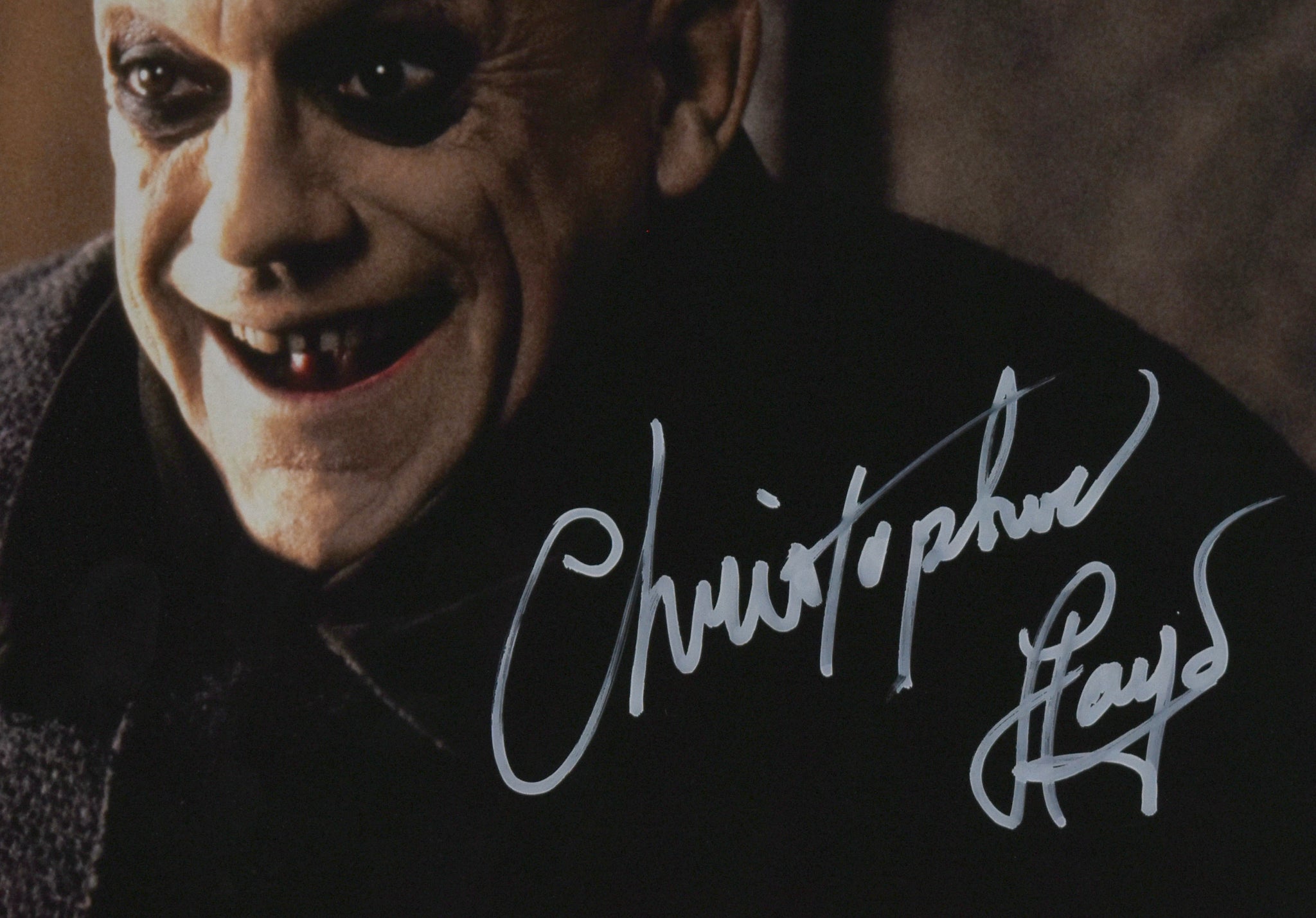Christopher Lloyd のサイン CHRISTOPHER LLOYD Signed TAXI 8x10