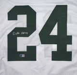 Darrelle Revis Autographed White Pro Style Jersey - Beckett W Hologram *2