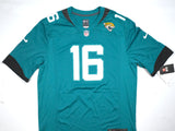 Trevor Lawrence Autographed Jacksonville Jaguars Nike Teal Game Jersey- Fanatics