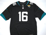 Trevor Lawrence Autographed Jacksonville Jaguars Black Game Jersey- Fanatics