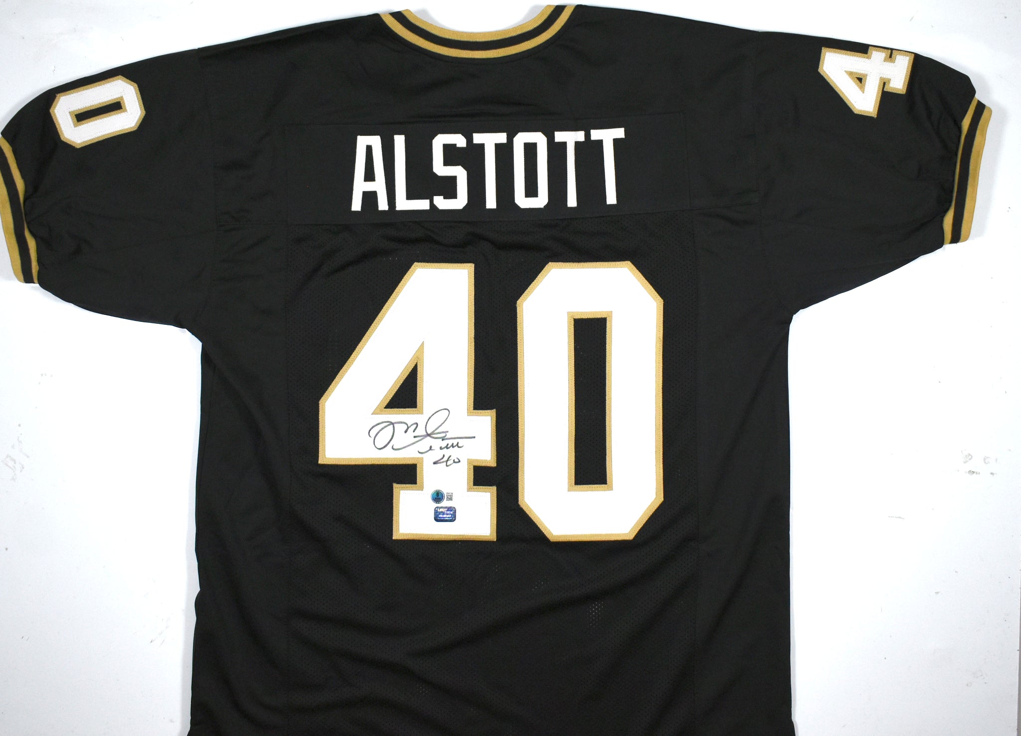 Mike Alstott college jersey selling