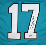 Xavier Legette Autographed Teal Pro Style Jersey - Beckett W Hologram *Black