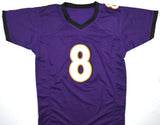 Trent Dilfer Autographed Purple Pro Style Jersey - Beckett W Hologram *Black