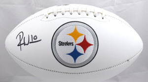 Roman Wilson Autographed Pittsburgh Steelers Logo Football - Beckett W Hologram