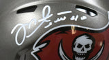 Mike Alstott Signed Tampa Bay Buccaneers 97-13 Speed Mini Helmet-Beckett W Holo