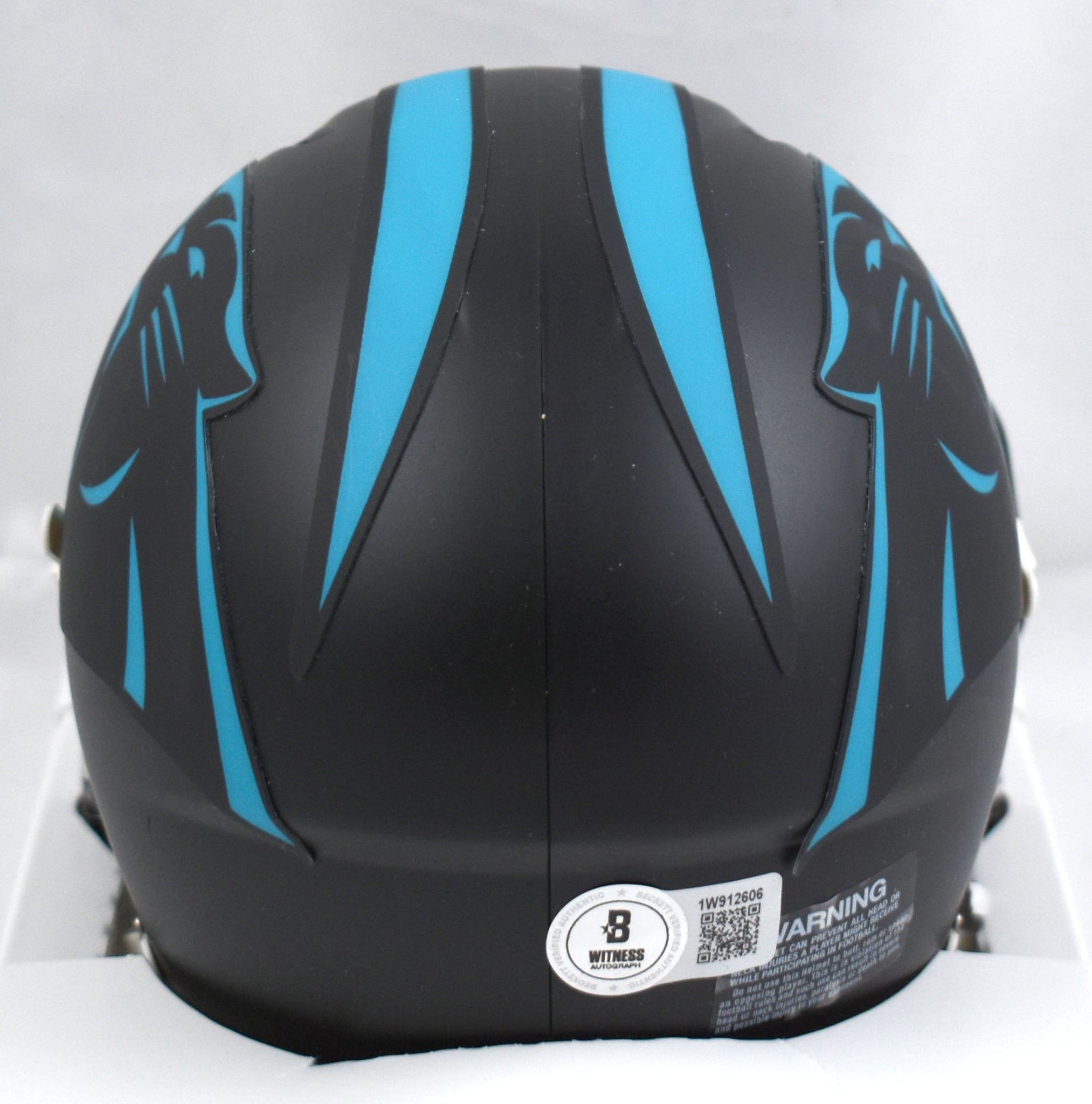 carolina panthers motorcycle helmet Ja'Tavion Sanders Signed Carolina Panthers ALT Mini Helmet-Beckett W H – The Jersey Source
