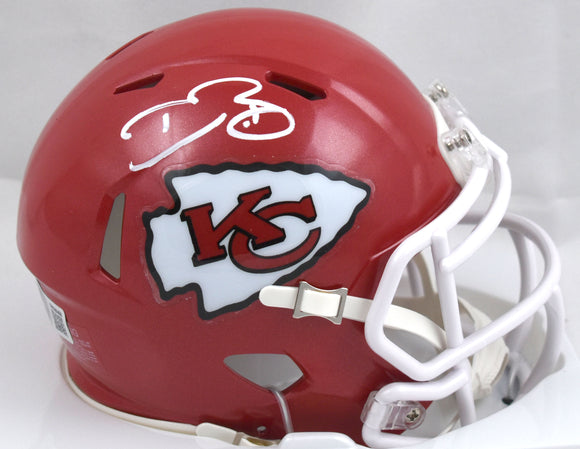 Dwayne Bowe Autographed Kansas City Chiefs Speed Mini Helmet-Beckett W Hologram