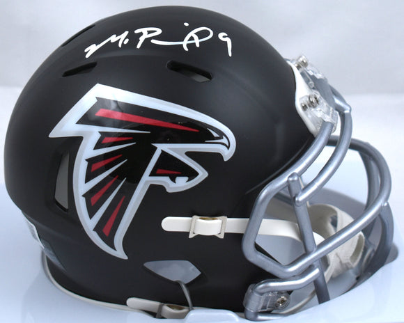 Michael Penix Jr. Signed Atlanta Falcons Speed Mini Helmet-Beckett W Hologram