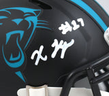 Xavier Legette Autographed Carolina Panthers ALT Mini Helmet-Beckett W Hologram