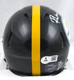 Roman Wilson Autographed Pittsburgh Steelers Speed Mini Helmet - Beckett W Holo