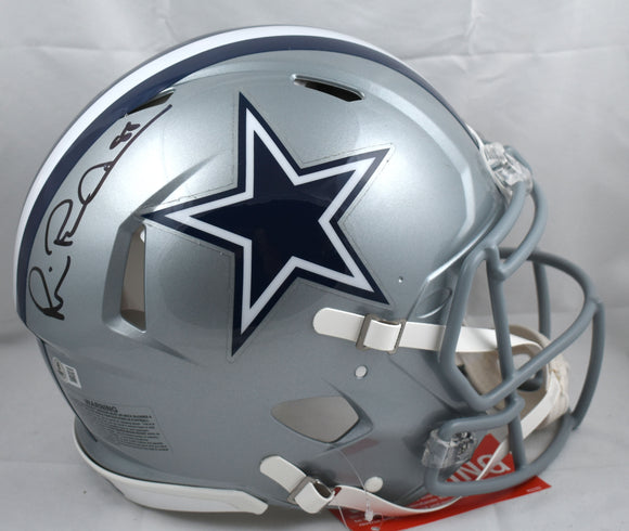 Michael Irvin Autographed Cowboys F/S Speed Authentic Helmet- Beckett W Hologram