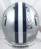 Michael Irvin Autographed Cowboys F/S Speed Authentic Helmet- Beckett W Hologram