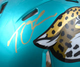 Trevor Lawrence Autographed Jaguars F/S Flash Speed Authentic Helmet- Fanatics