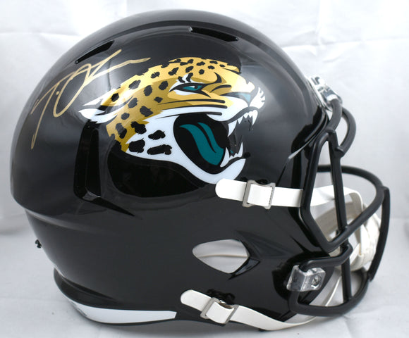 Trevor Lawrence Autographed Jacksonville Jaguars F/S Speed Helmet- Fanatics